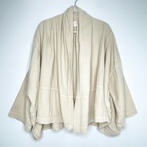 Atelier Delphine Haori Coat ‘Kinari’ in Cream One Size